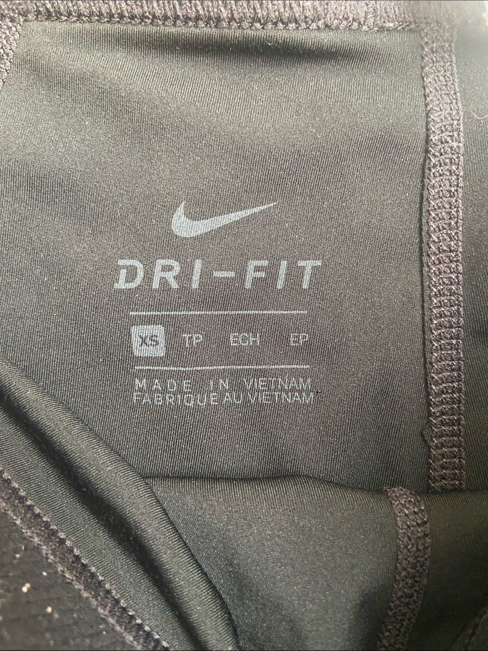 EUC Nike pro 3 inch spandex workout volleyball track athletic shorts black XS - Picture 5 of 5